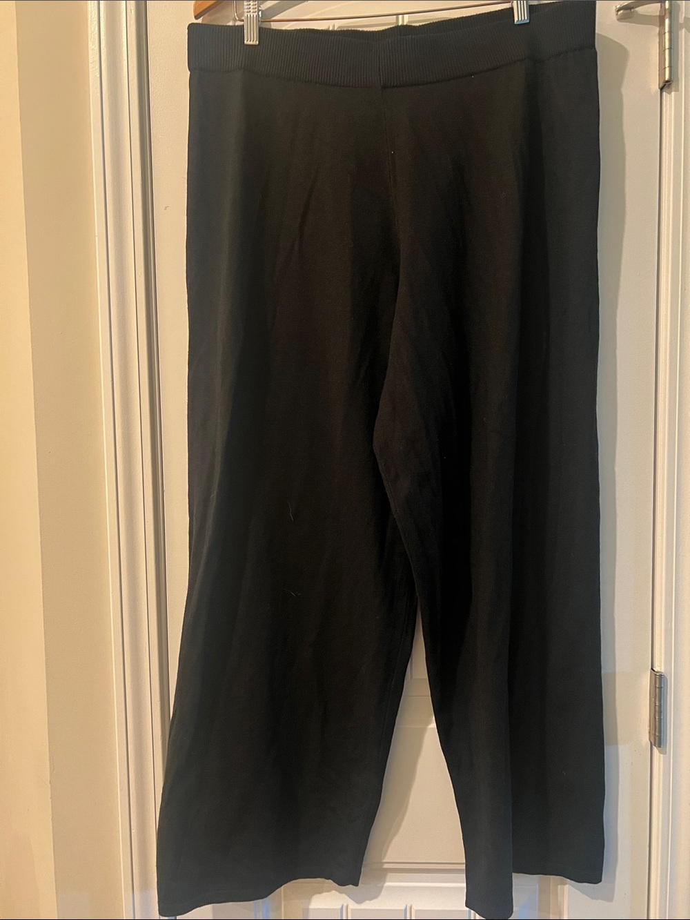 Wide leg Sweater pants